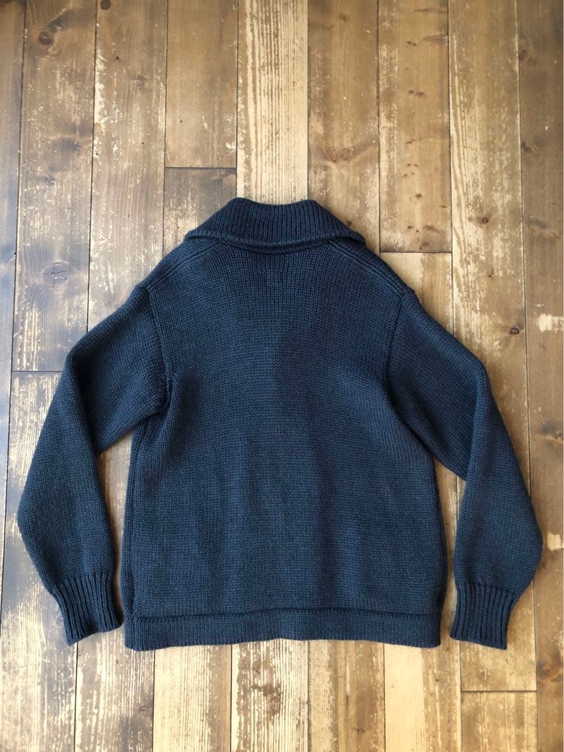 CORONA コロナ カウチンニット ガウン グレー L インバーアラン