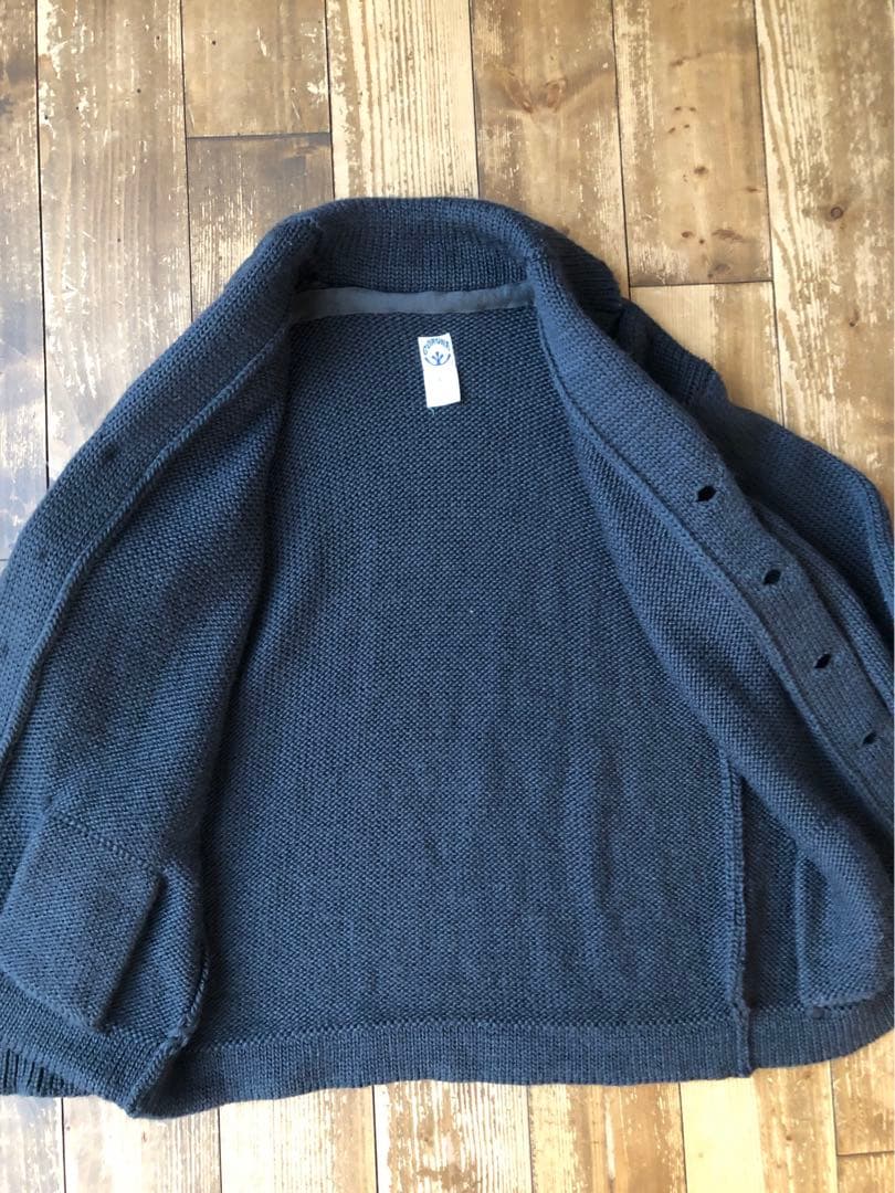 CORONA コロナ カウチンニット ガウン グレー L インバーアラン