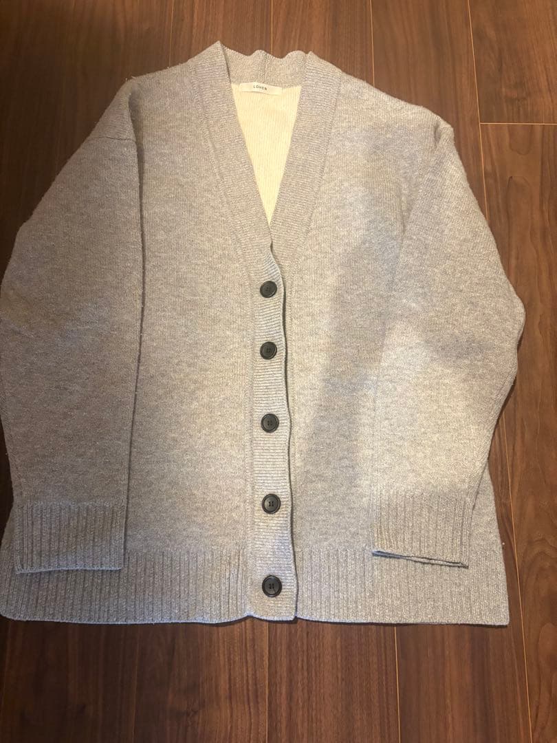 LOHEN 2023AW グレー カーディガン