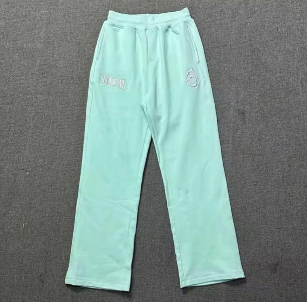 TRUERELIGIONトゥルーレリジョン6PMミントグリーンセット上Ｌ下M