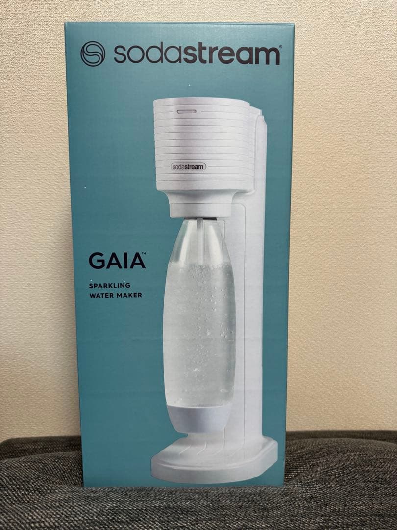 【新品/未開封】sodastream GAIA 炭酸水メーカー