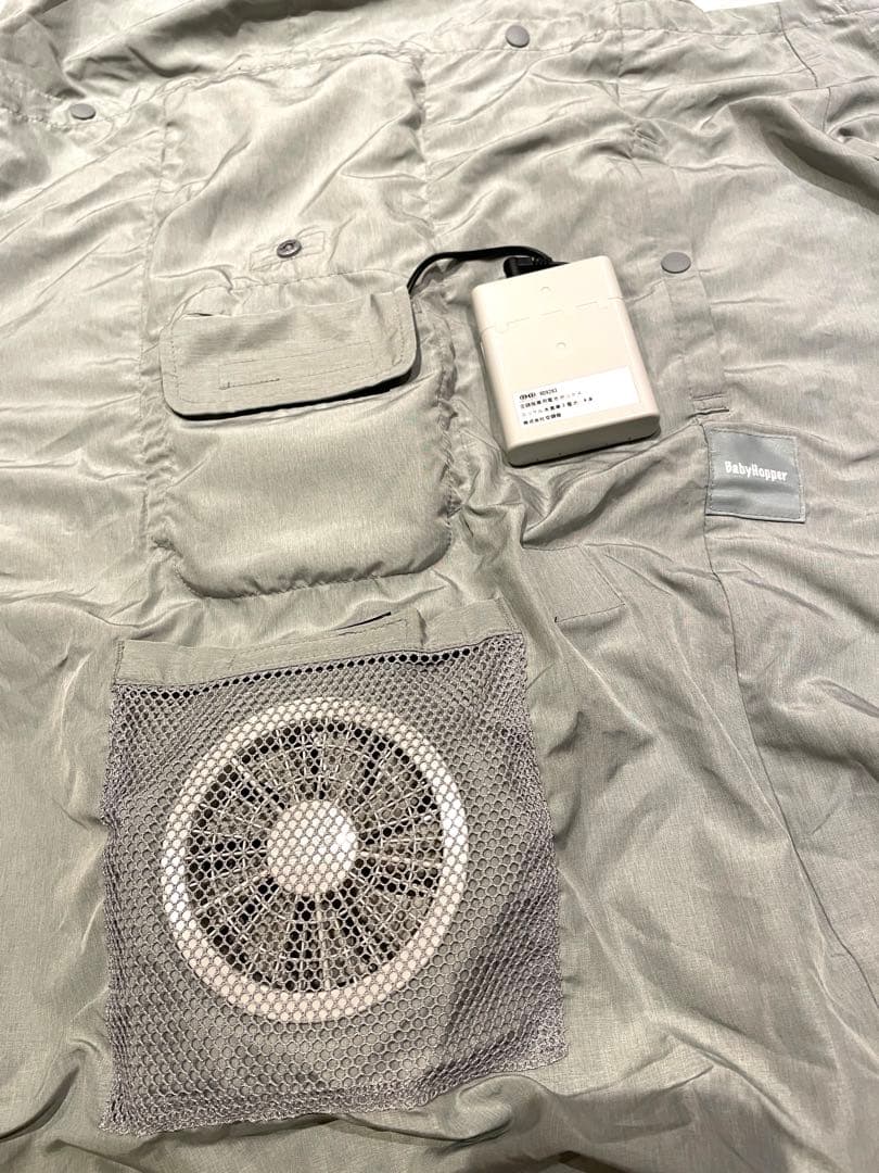 ５日６日限定値下！空調ベビーケープ DADWAY ベビーホッパー抱っこ紐