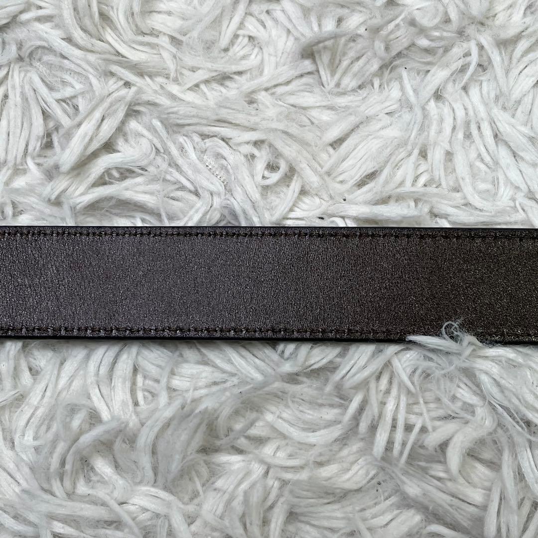 美品✨ヴィヴィアンウエストウッド　オーブロゴ　ベルト　レザー　ネイビー