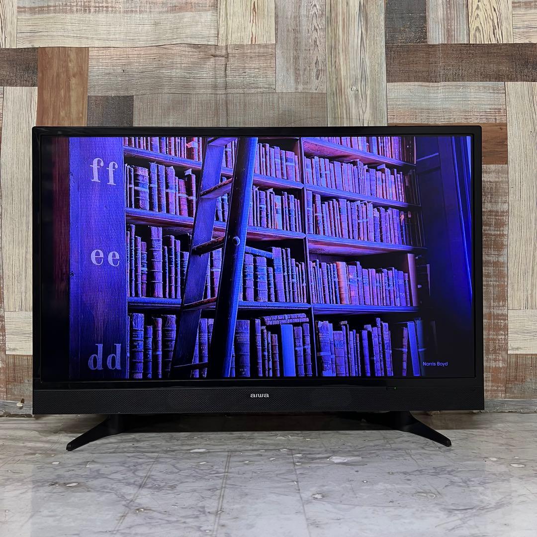 全国送料込❣️aiwa32V型地デジ・BS・CSWチューナー裏番組録画対応テレビ