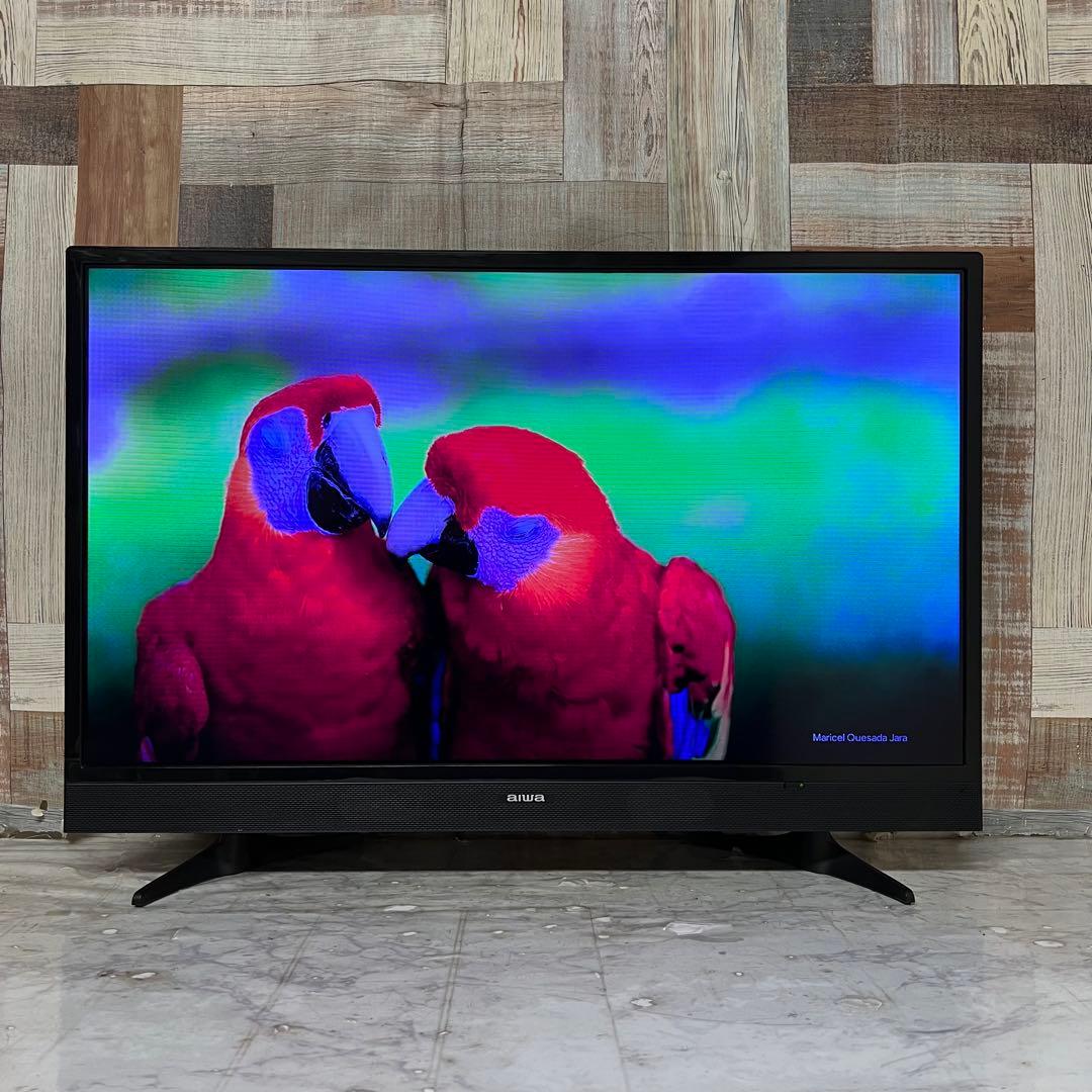 全国送料込❣️aiwa32V型地デジ・BS・CSWチューナー裏番組録画対応テレビ