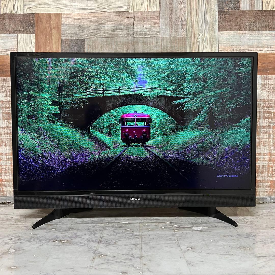 全国送料込❣️aiwa32V型地デジ・BS・CSWチューナー裏番組録画対応テレビ