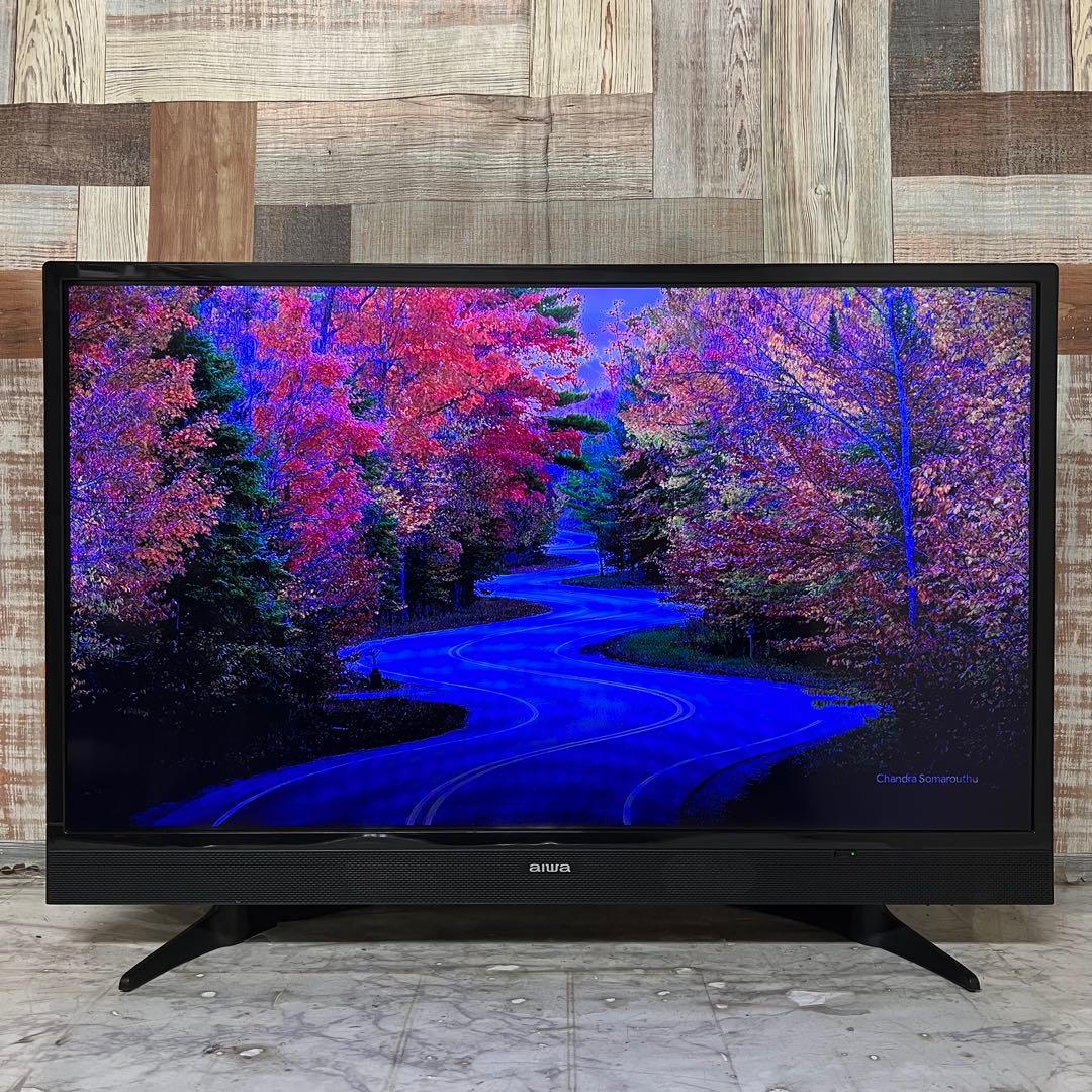 全国送料込❣️aiwa32V型地デジ・BS・CSWチューナー裏番組録画対応テレビ