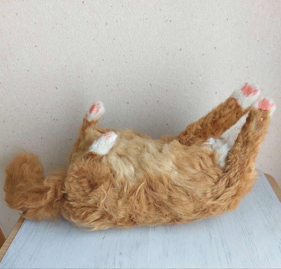 ユ*ナ様 羊毛フェルト　猫(ノルウェージャンフォレストキャット)