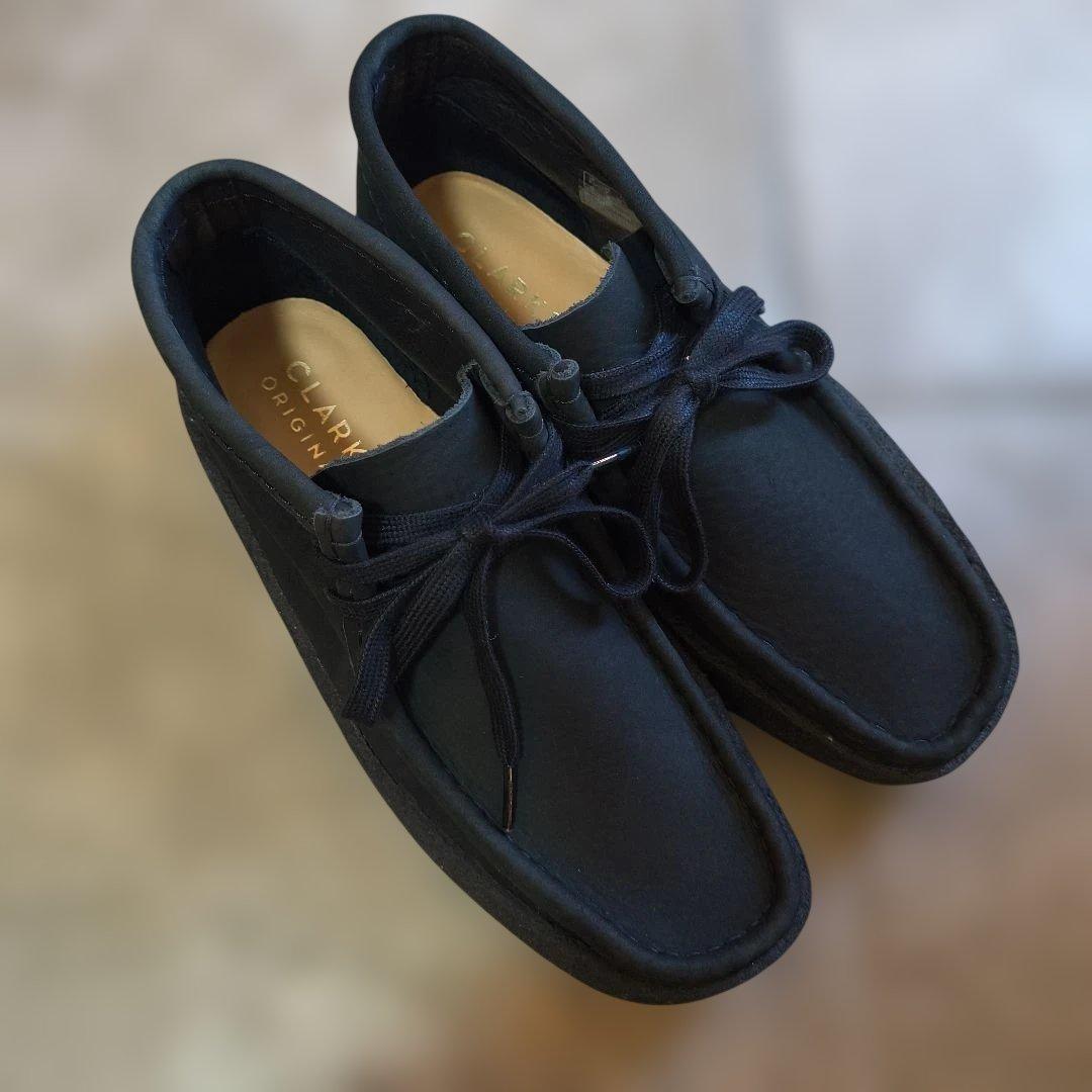 t*y様 厚底 CLARKS W WALLABEE CUP BOOT 黒