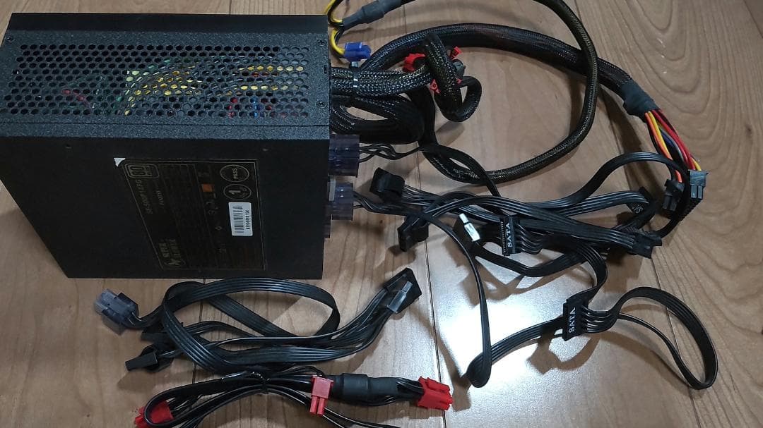 スーパーフラワー 電源 80PLUS 500Wファンレス SF-500P14FG