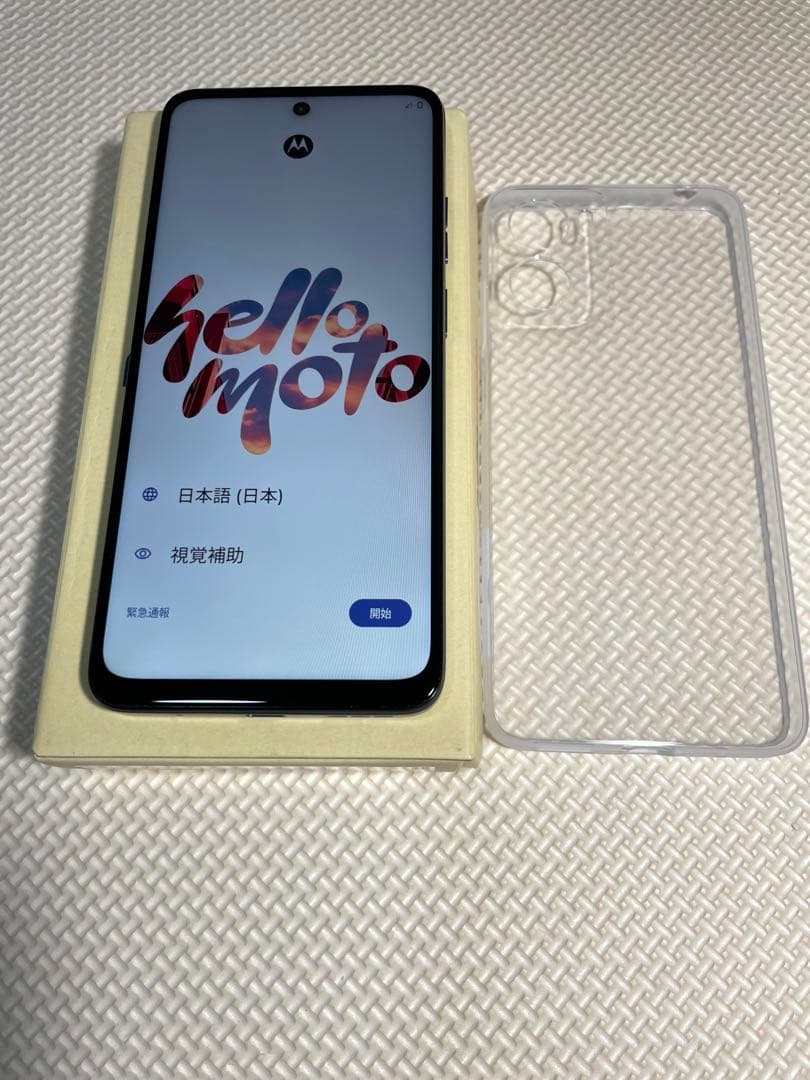 【美品】motorola moto g 05 本体 フレッシュラベンダー