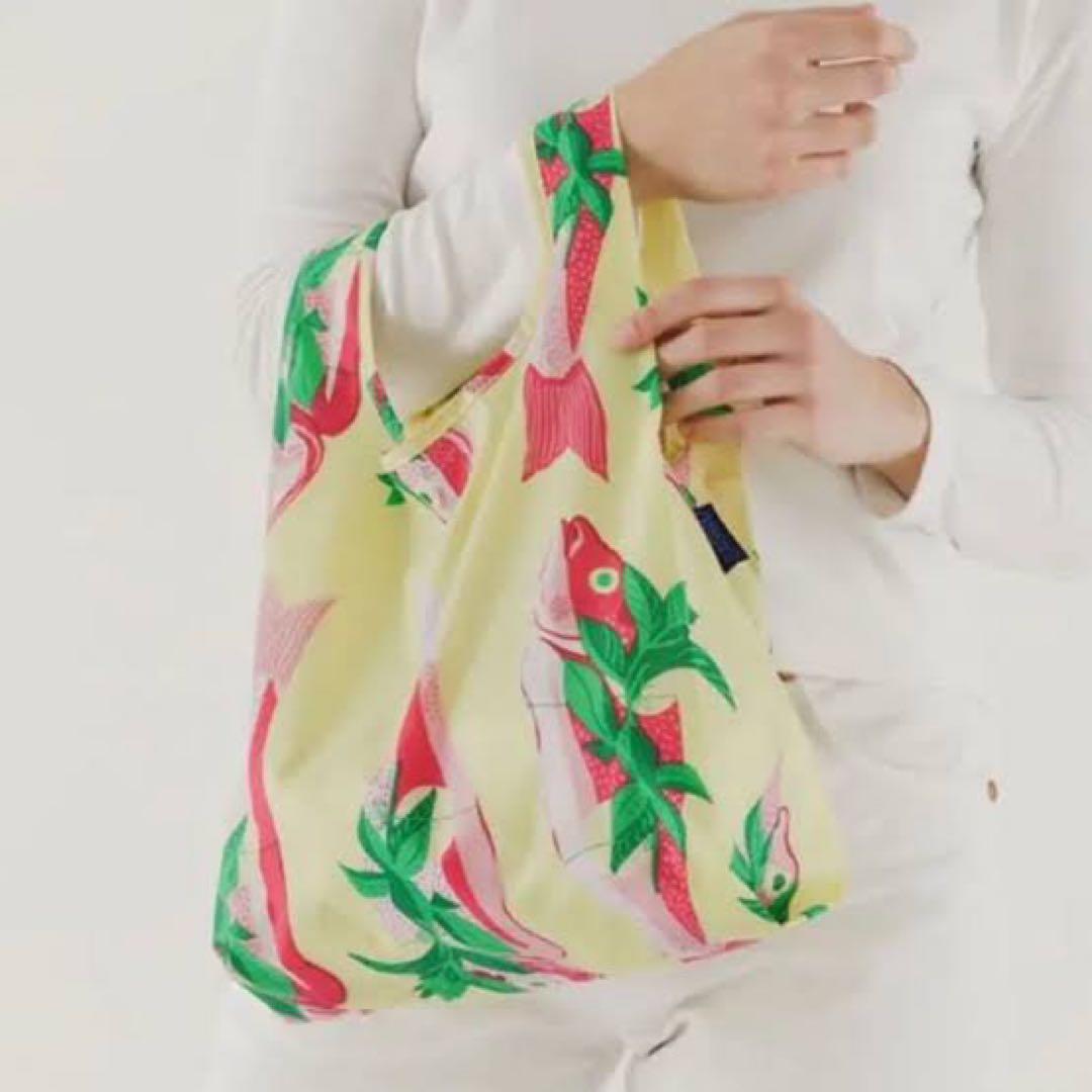 BAGGU ホールフィッシュ　チェックマーケット　エコバッグ　セット