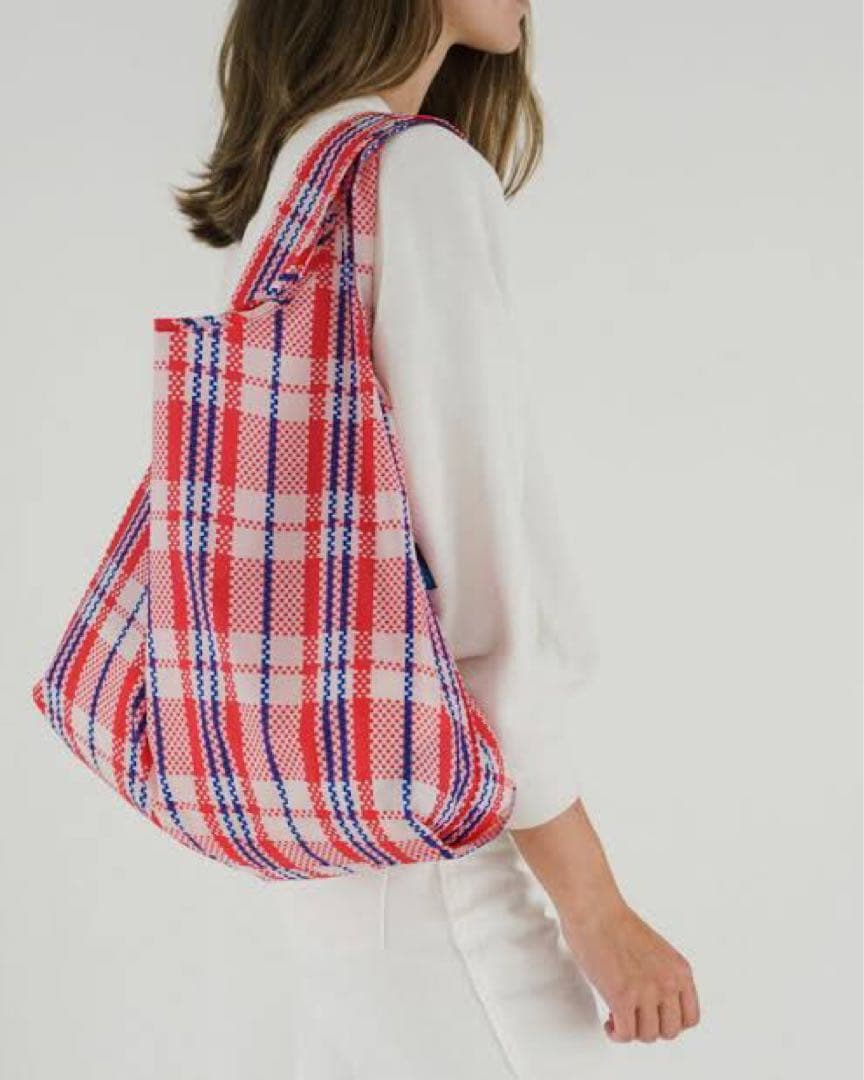 BAGGU ホールフィッシュ　チェックマーケット　エコバッグ　セット