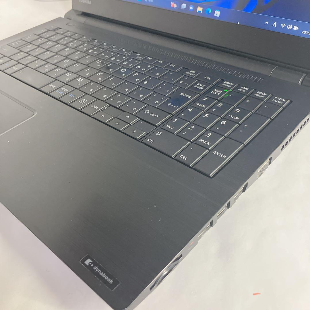 dynabook 15.6 Win11/ SSD128GB カメラDVD