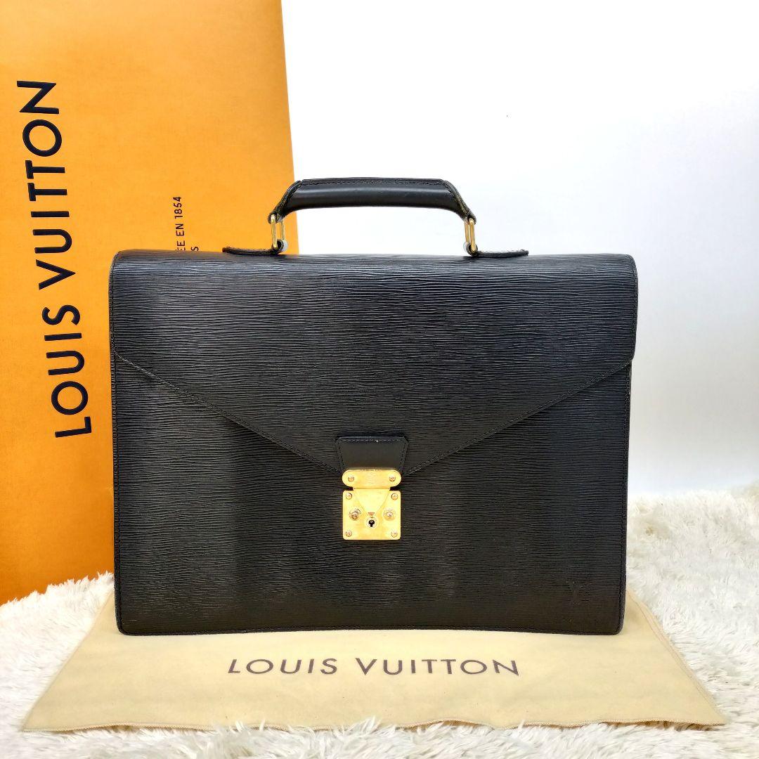 正規品 ルイヴィトン ビジネスバッグ セルヴィエット コンセイエ M54452