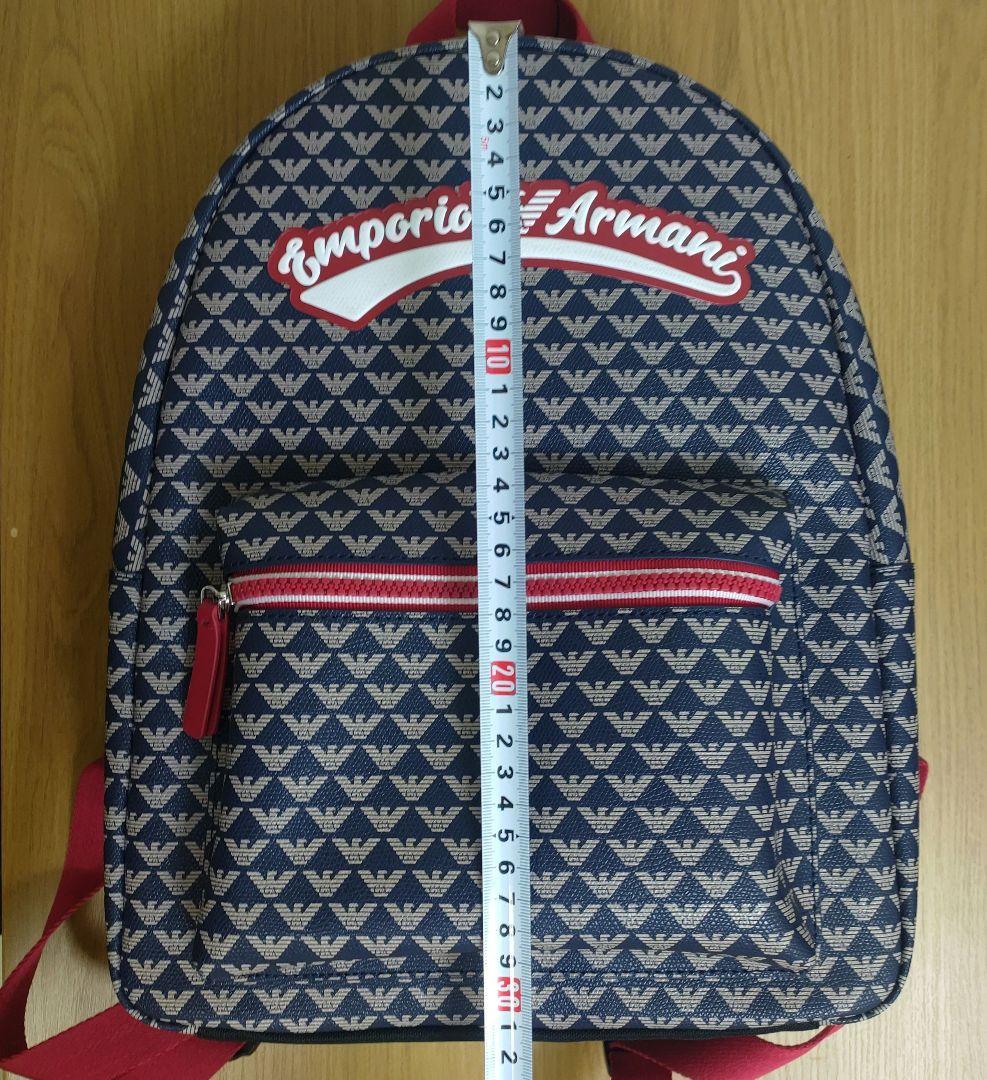 Emporio Armani リュック ネイビー/レッド