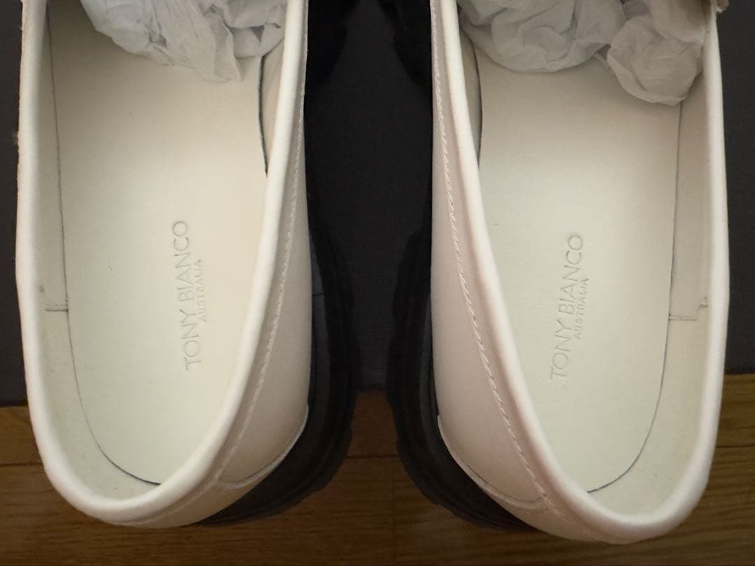 TONY BIANCO AXELL LOAFER ホワイト 8サイズ