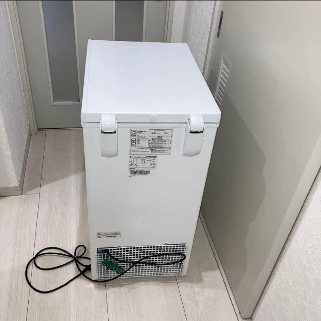 [美品] ALLEGIA 家庭用ノンフロン冷凍庫 AR-BD66 2022年製