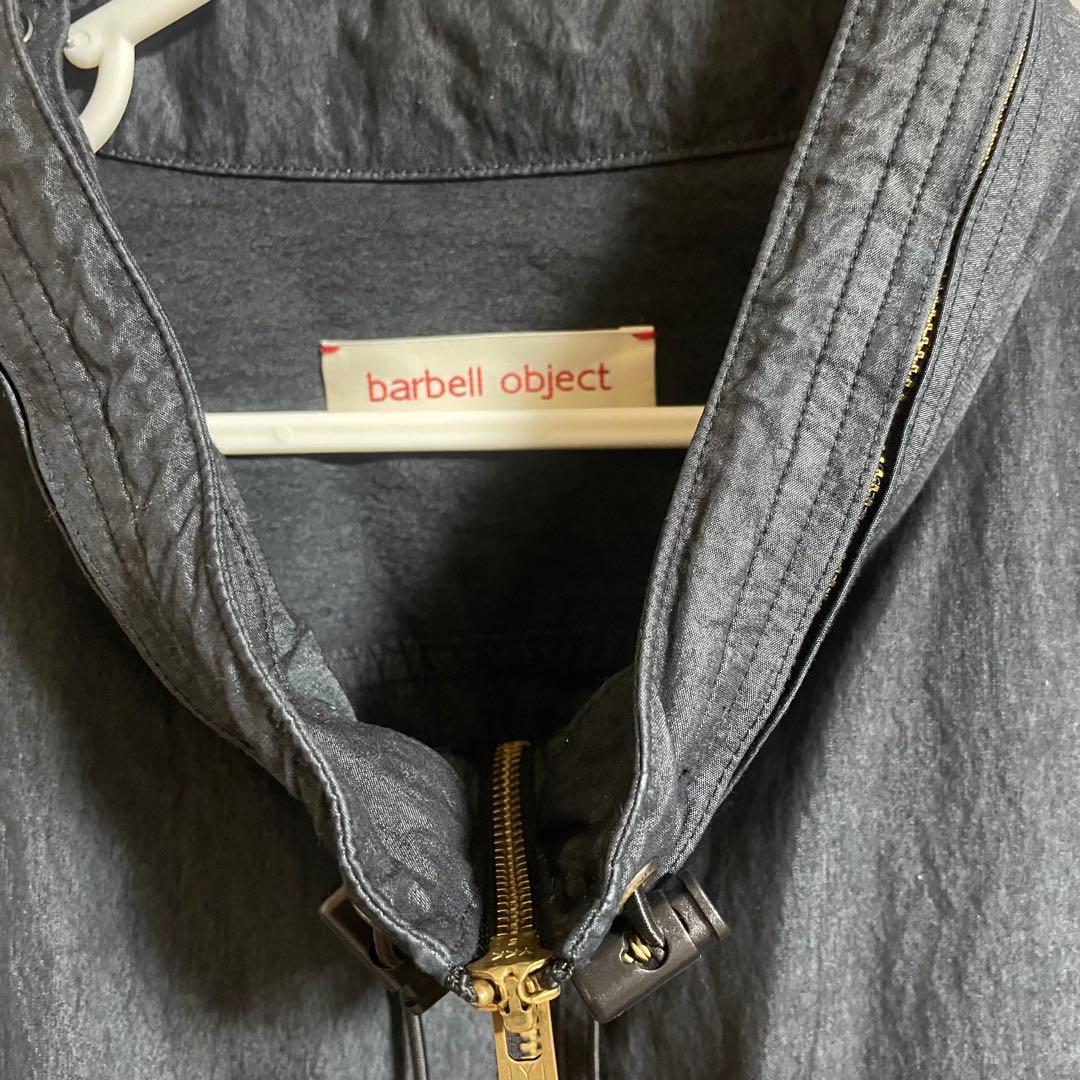 ジャケット・アウター barbell object 25AW h/s hn top(b.white)