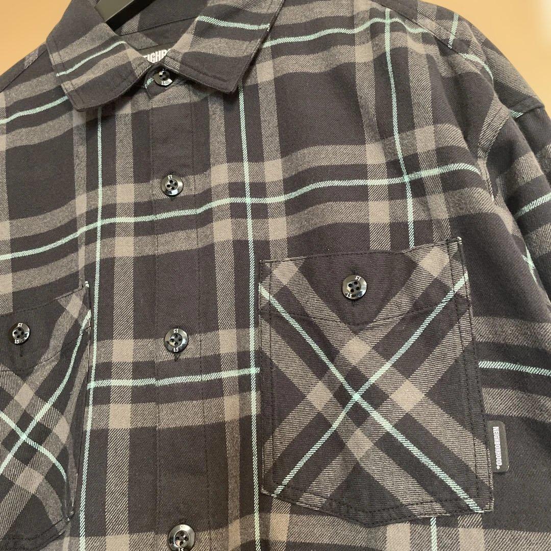 NEIGHBORHOOD チェック柄長袖シャツ