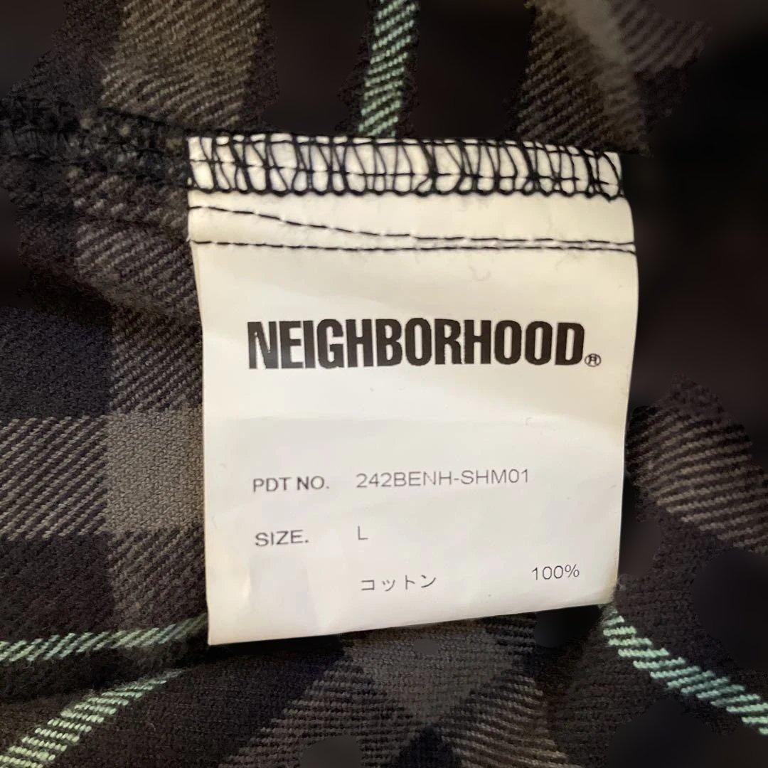 NEIGHBORHOOD チェック柄長袖シャツ