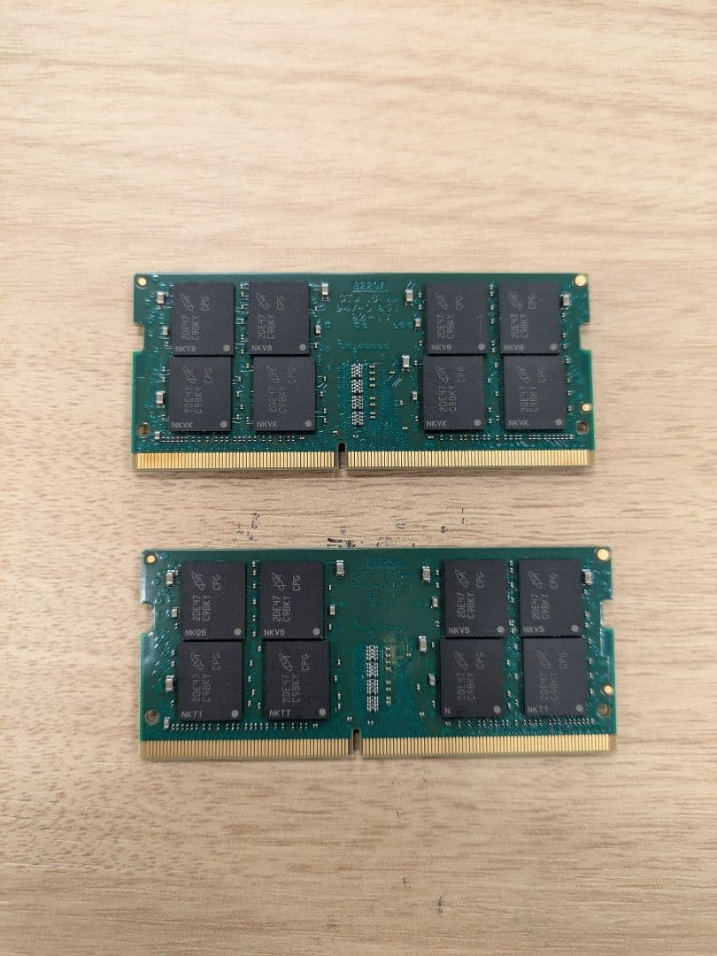 Crucial 増設メモリ64GB(32GBx2枚) CT32G4SFD832A