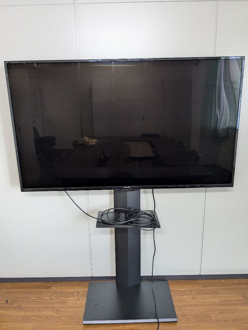 【引取限定】65インチJN-V6500UHDRとハヤミ工産スタンドKF-865