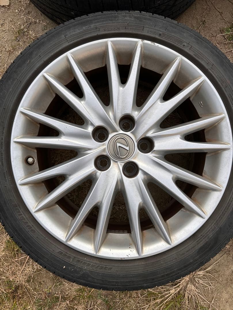 レクサスGS VersionL 純正ホイール18インチ　8j +45 114.3