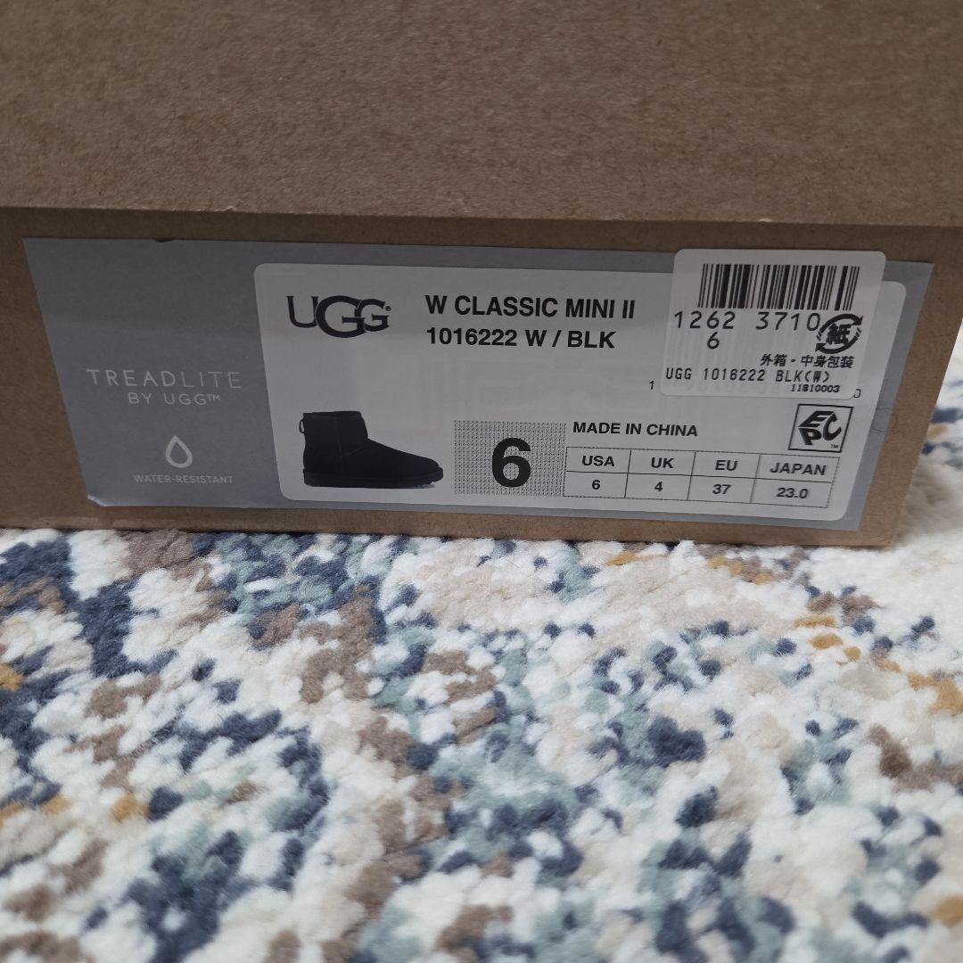 UGG W CLASSIC MINI II ブラック 6