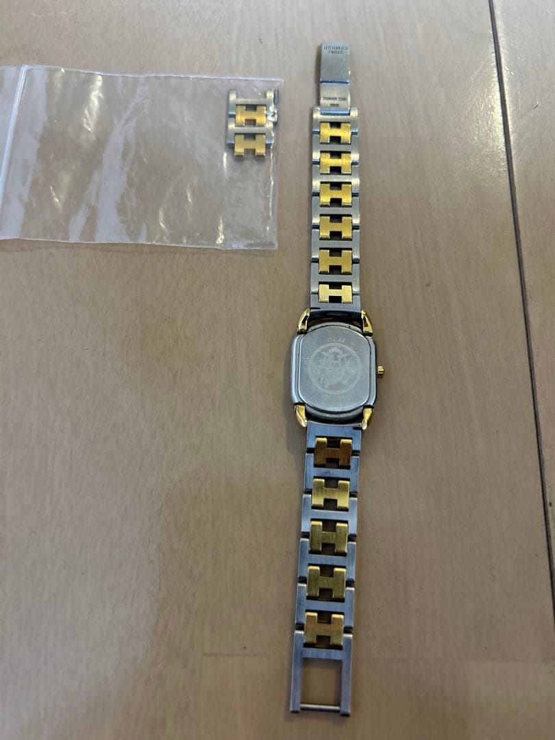 HERMES エルメス ラリー 腕時計 レディース ホワイト文字盤】