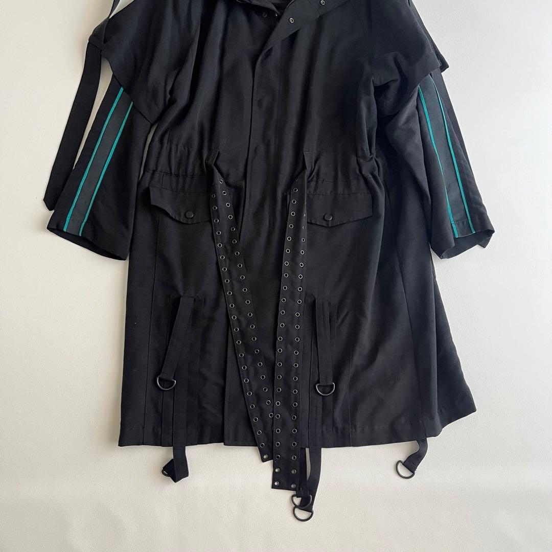 定価10万　シャリーフ　2way モッズコート　チャーム　ベルト　2017AW