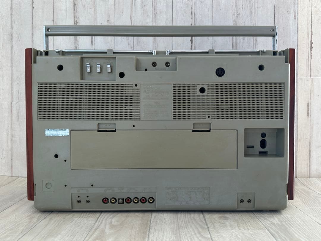 動作品Nationalナショナル 大型ラジカセ RX-7000 昭和レトロ 名機