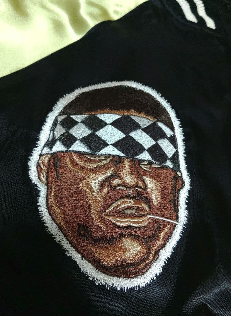 reserved note 2pac bigge レアスカジャン　xl