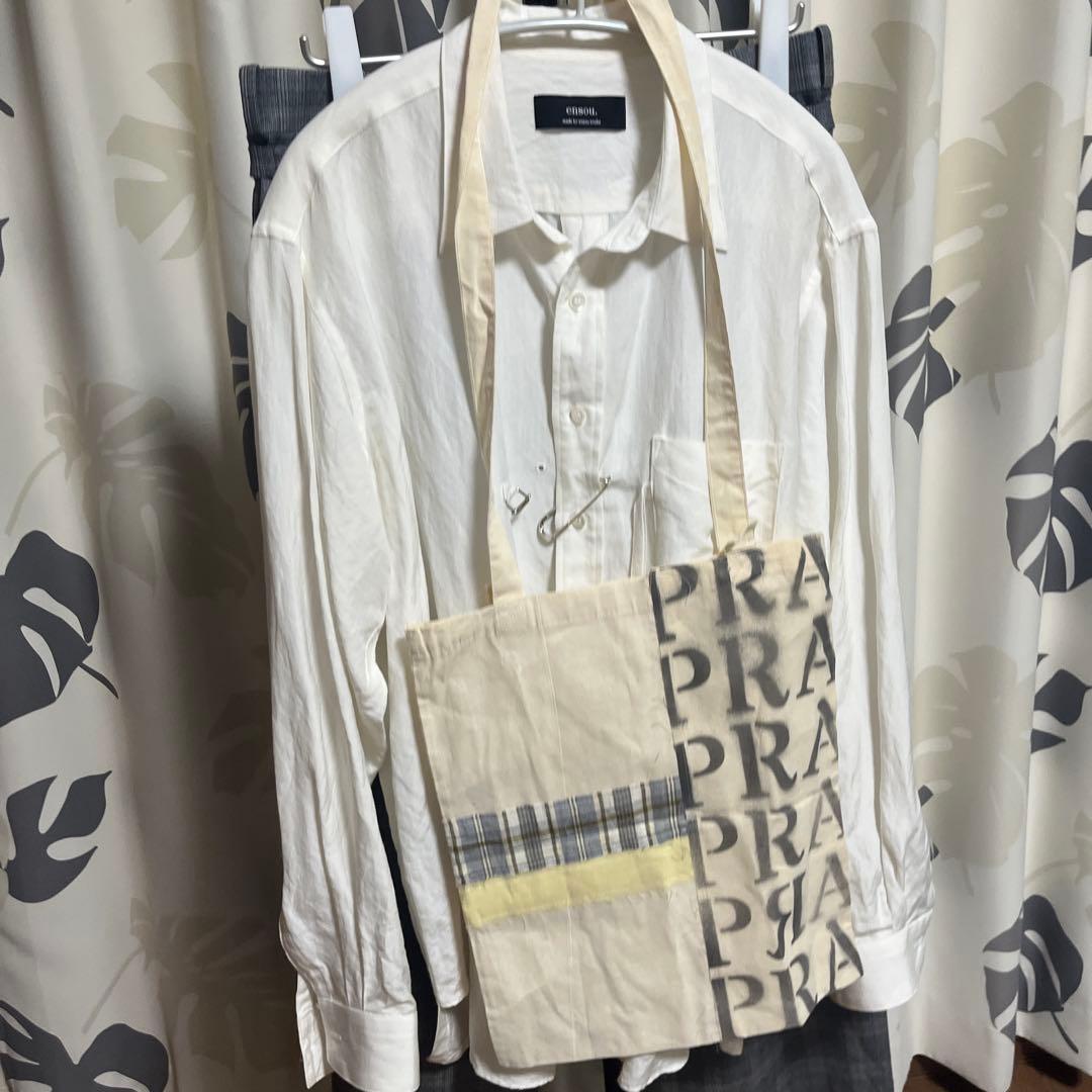 ensou. リボンシャツ Ribbon Shirt