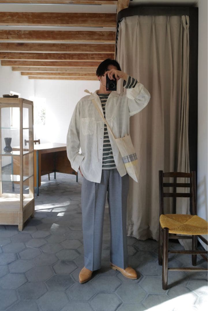 ensou. リボンシャツ Ribbon Shirt