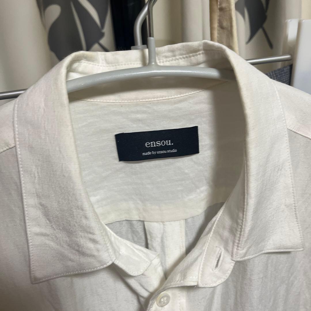 ensou. リボンシャツ Ribbon Shirt