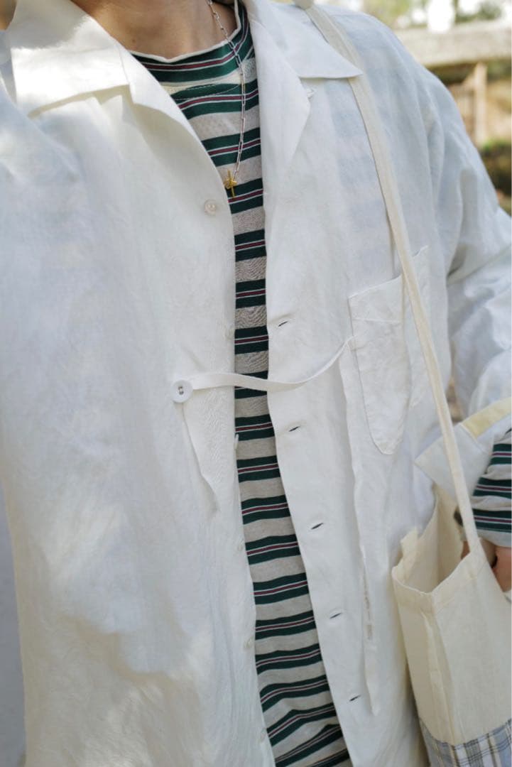 ensou. リボンシャツ Ribbon Shirt