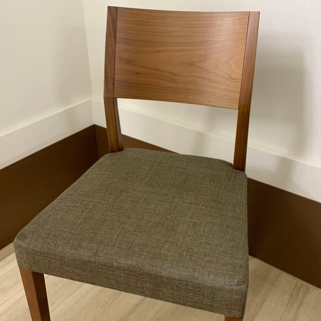 ②TIME&STYLE ウォールナット ダイニングチェア
