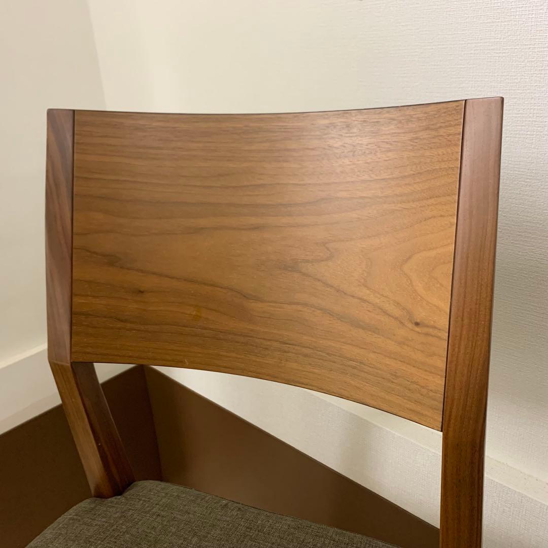 ②TIME&STYLE ウォールナット ダイニングチェア