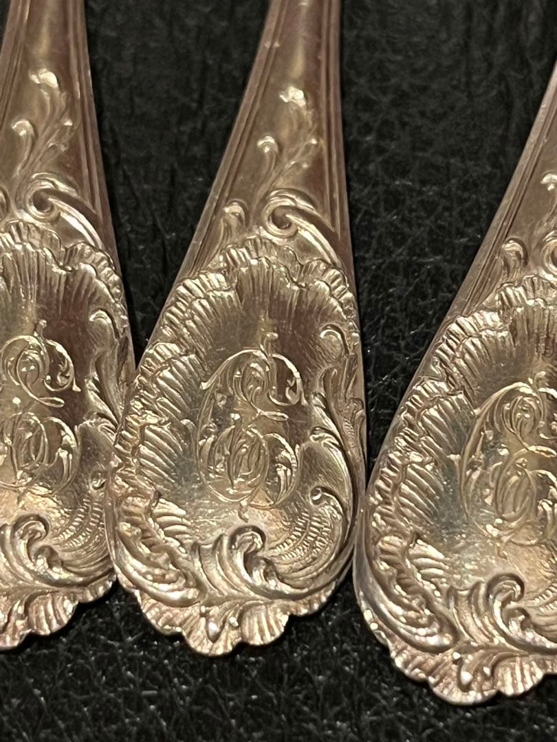 ピュイフォルカ　Puiforcat 純銀製　スターリングシルバー950 スプーン