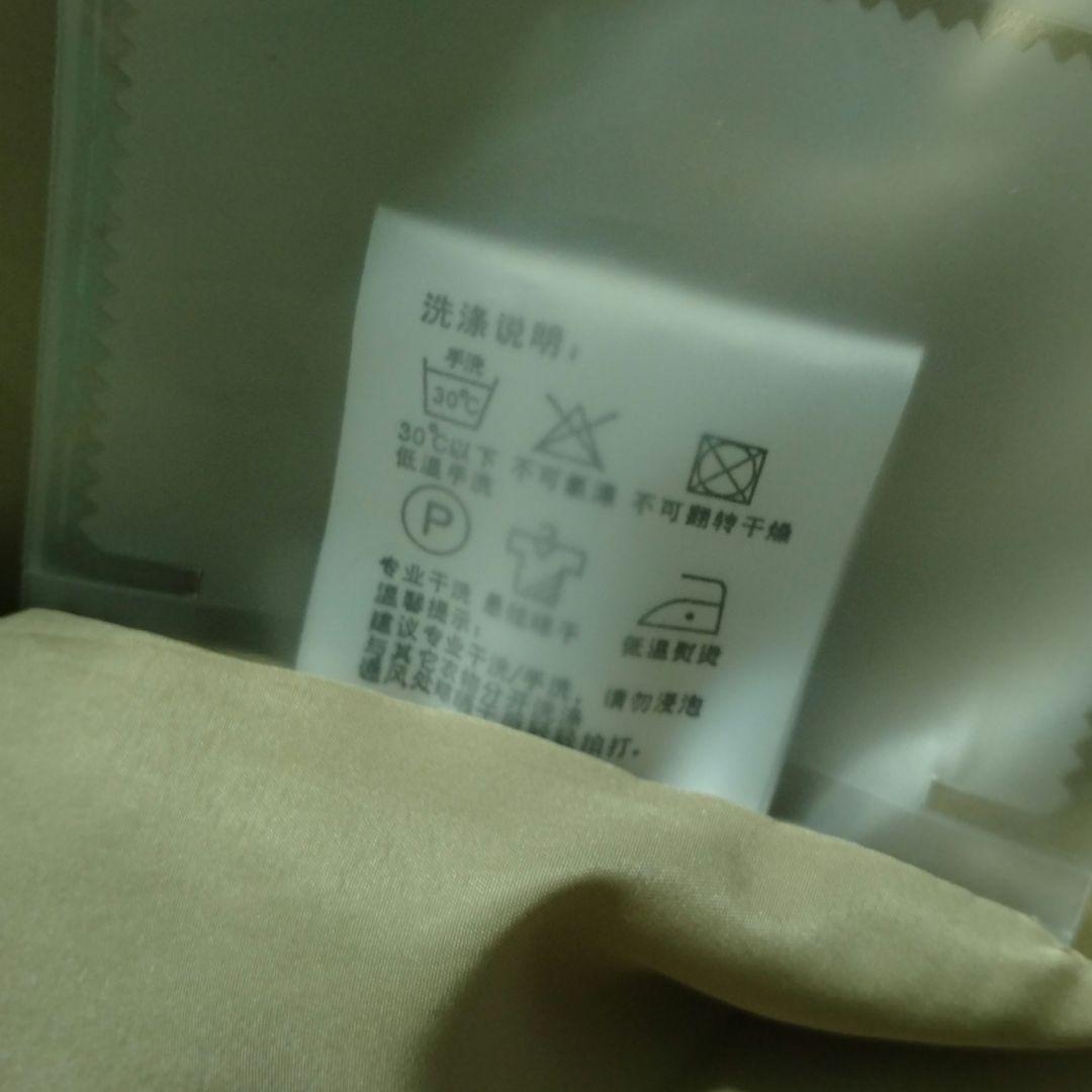 ニットドッキングダウンベスト フード ダウンベスト ベージュ フード付き