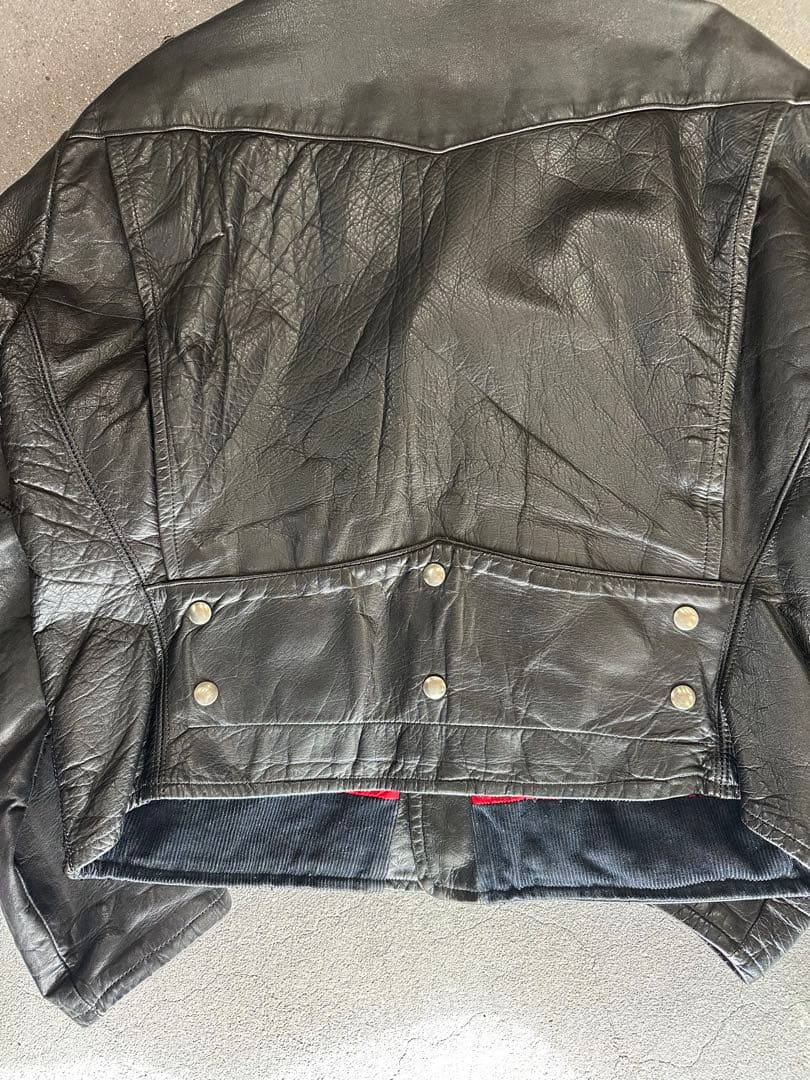 美品50s HERCULES ダブルライダースジャケット ホースハイド 42相当
