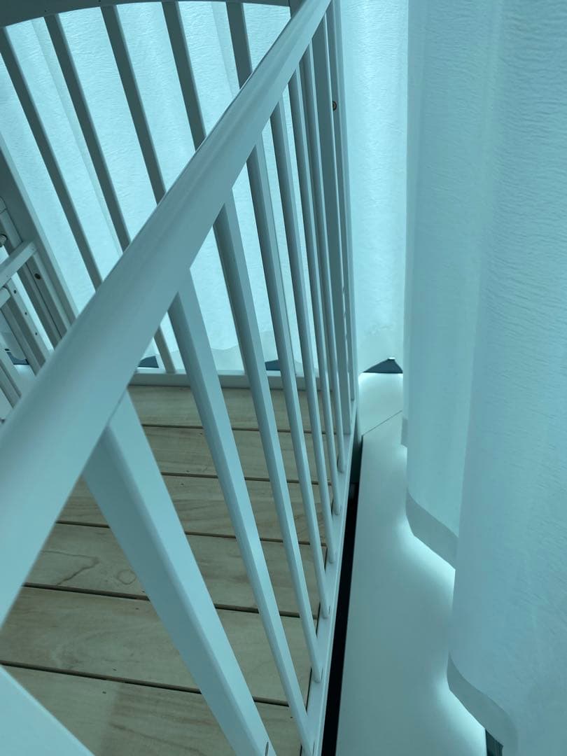 ベビーベッドセット　ハイポジションミニベッド