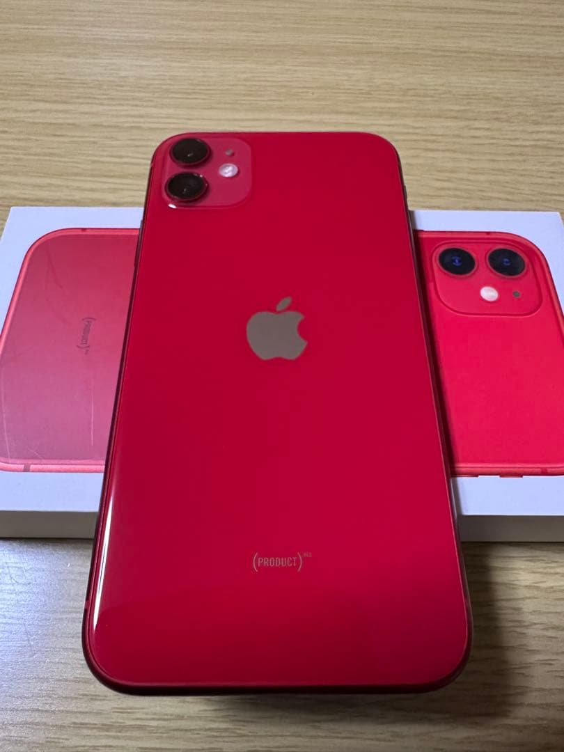 Apple iPhone 11 (PRODUCT(RED)) 256GB 箱付き