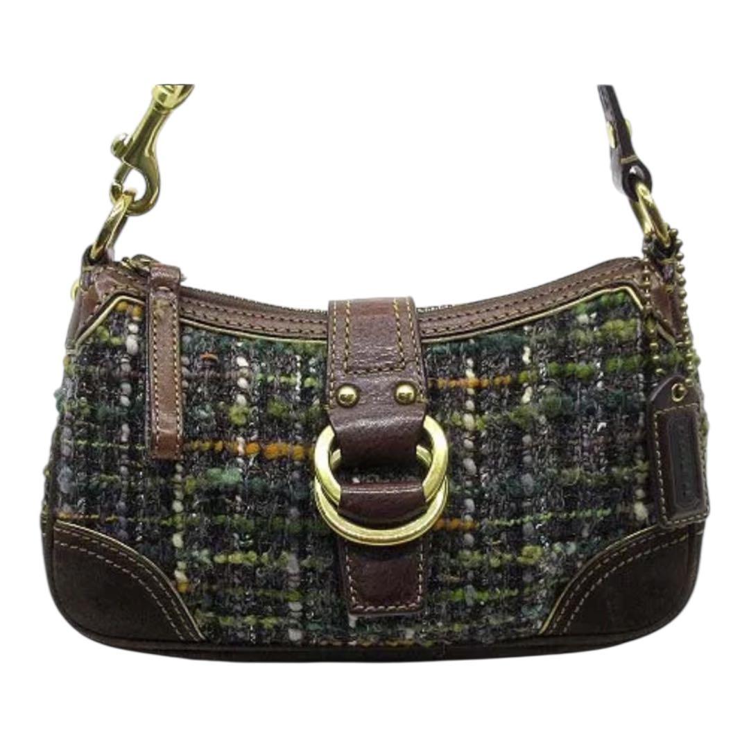 バッグ Vintage Coach Soho Bag Tweed shoulder