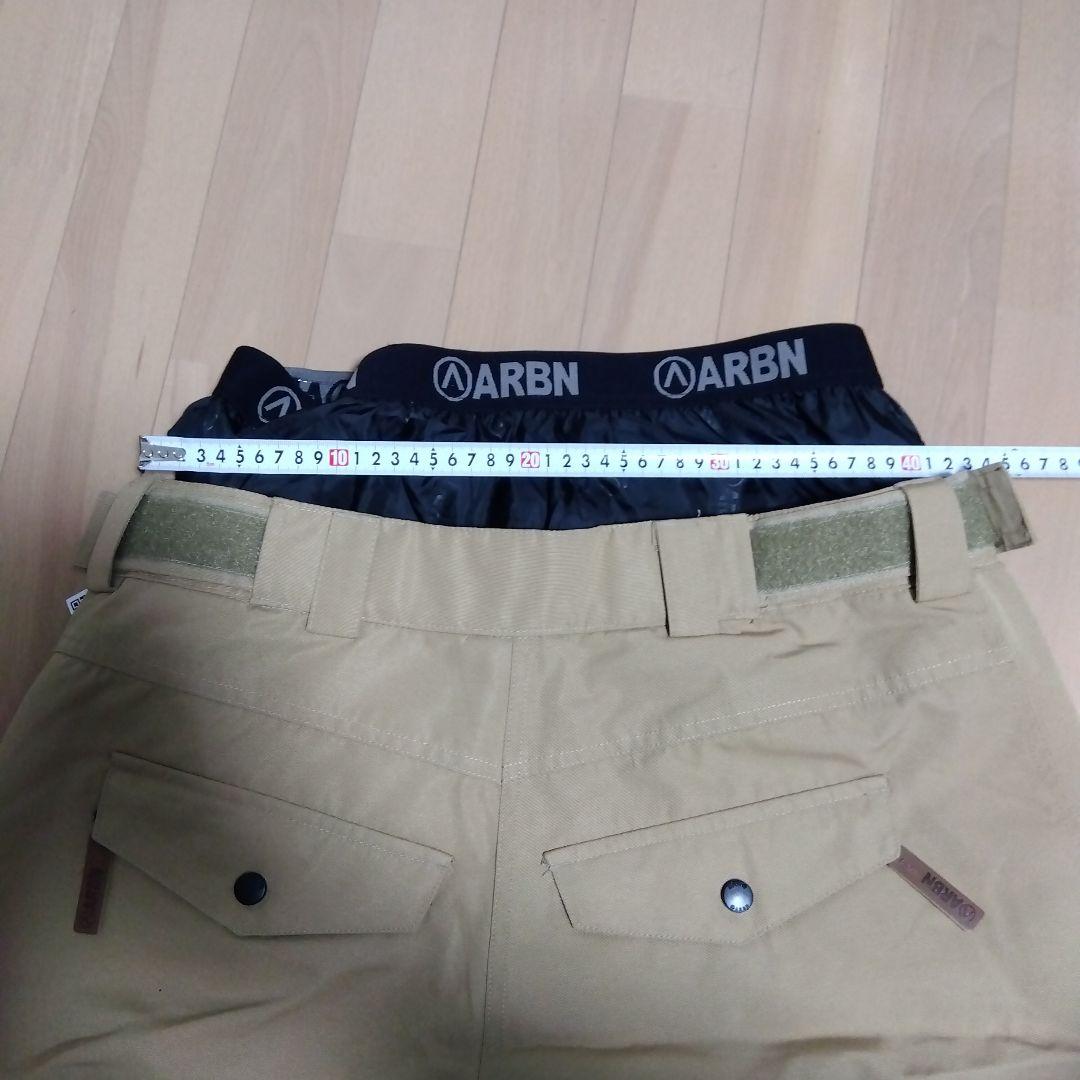 ARBN スノーボードウェア パンツ L ベージュ 2023−24モデル