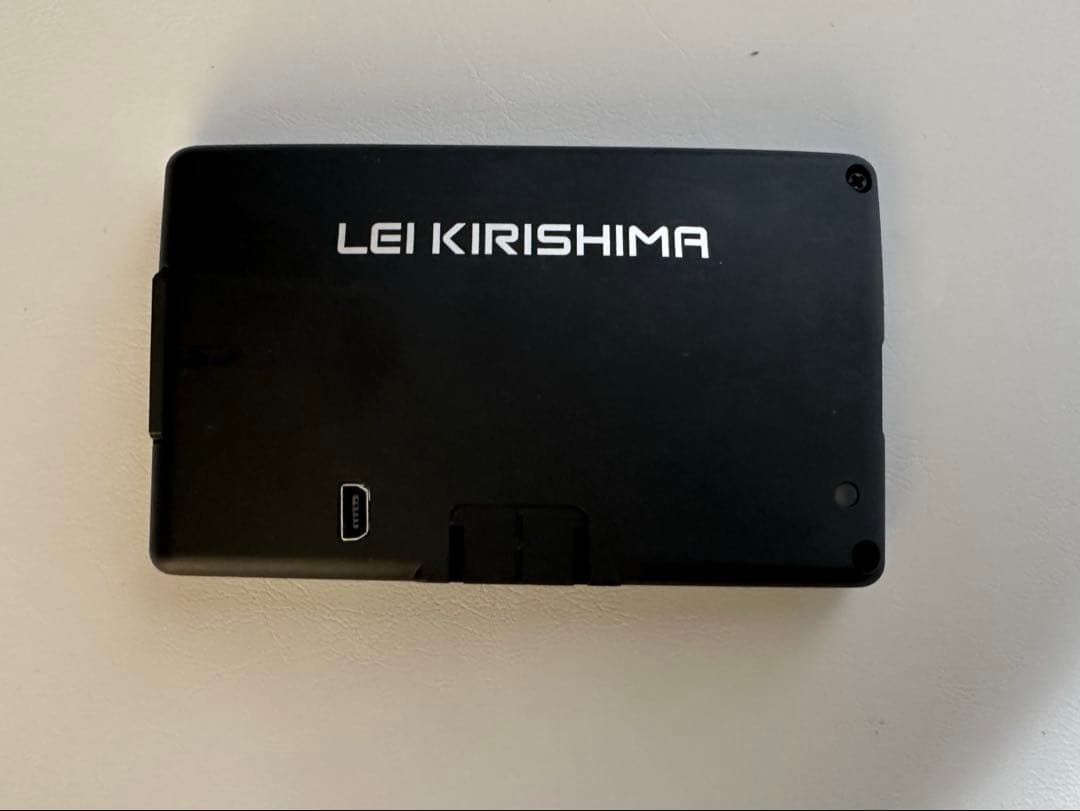 LEI KIRISHIMA レーダー探知機本体