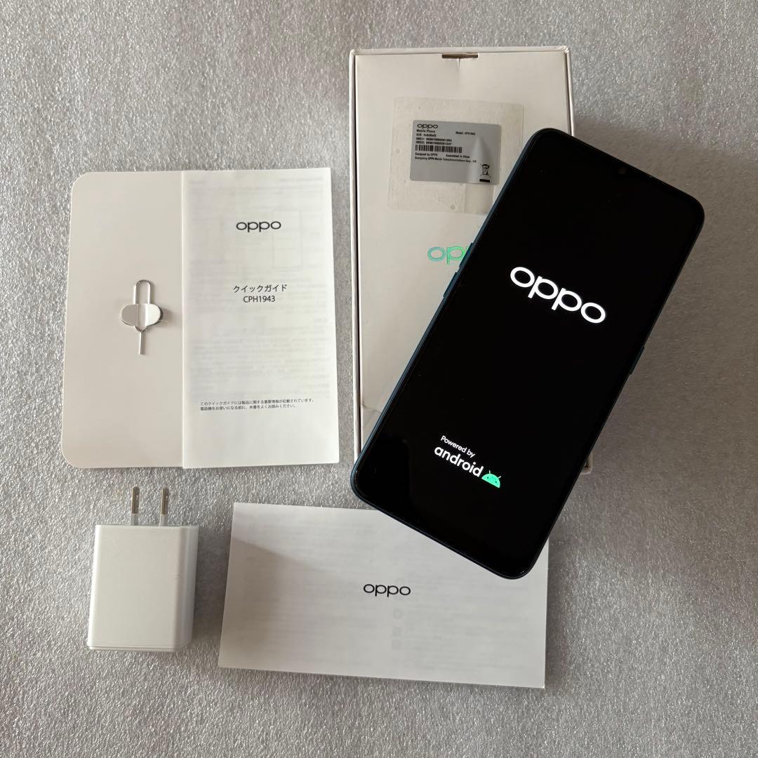 OPPO A5 2020 SIMフリー64GB美品初期化済 付属品ありスマホ