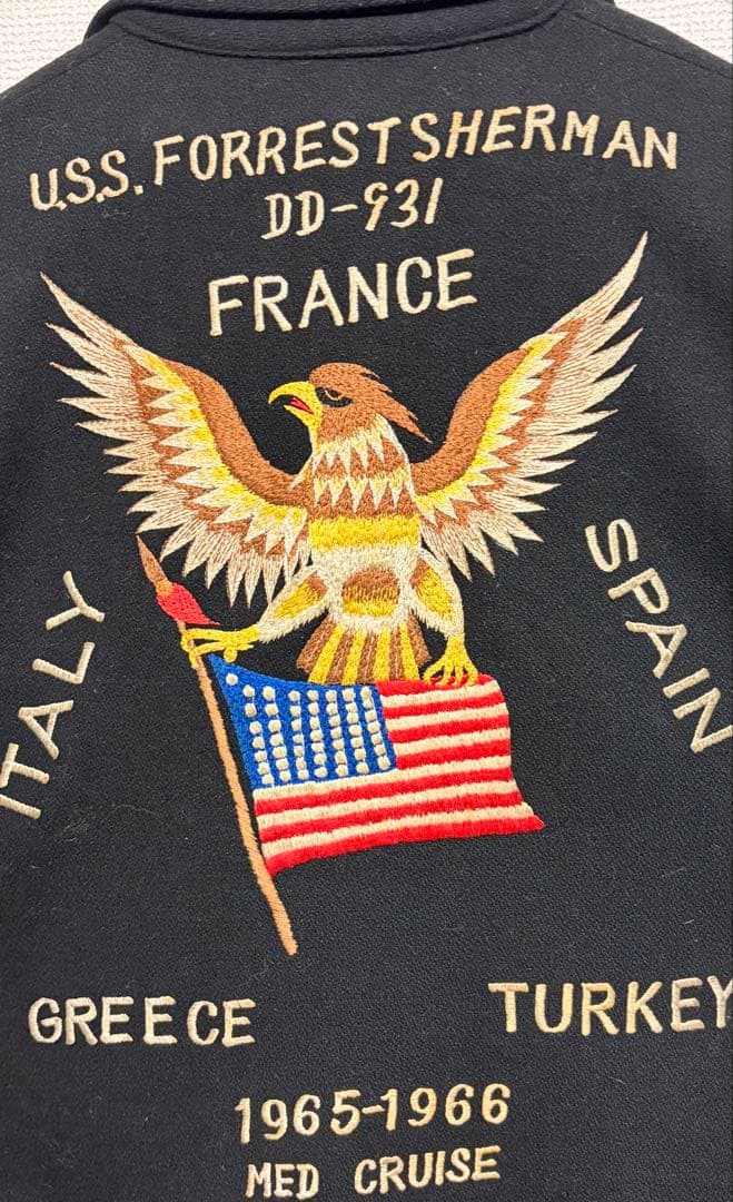 O*R様 U.S. Navy スーベニアジャケット tourjacket ウール