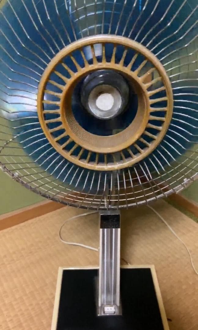 値下げ済【一部難はありますが動作します】東芝SF-30H扇風機はまゆう・元箱付